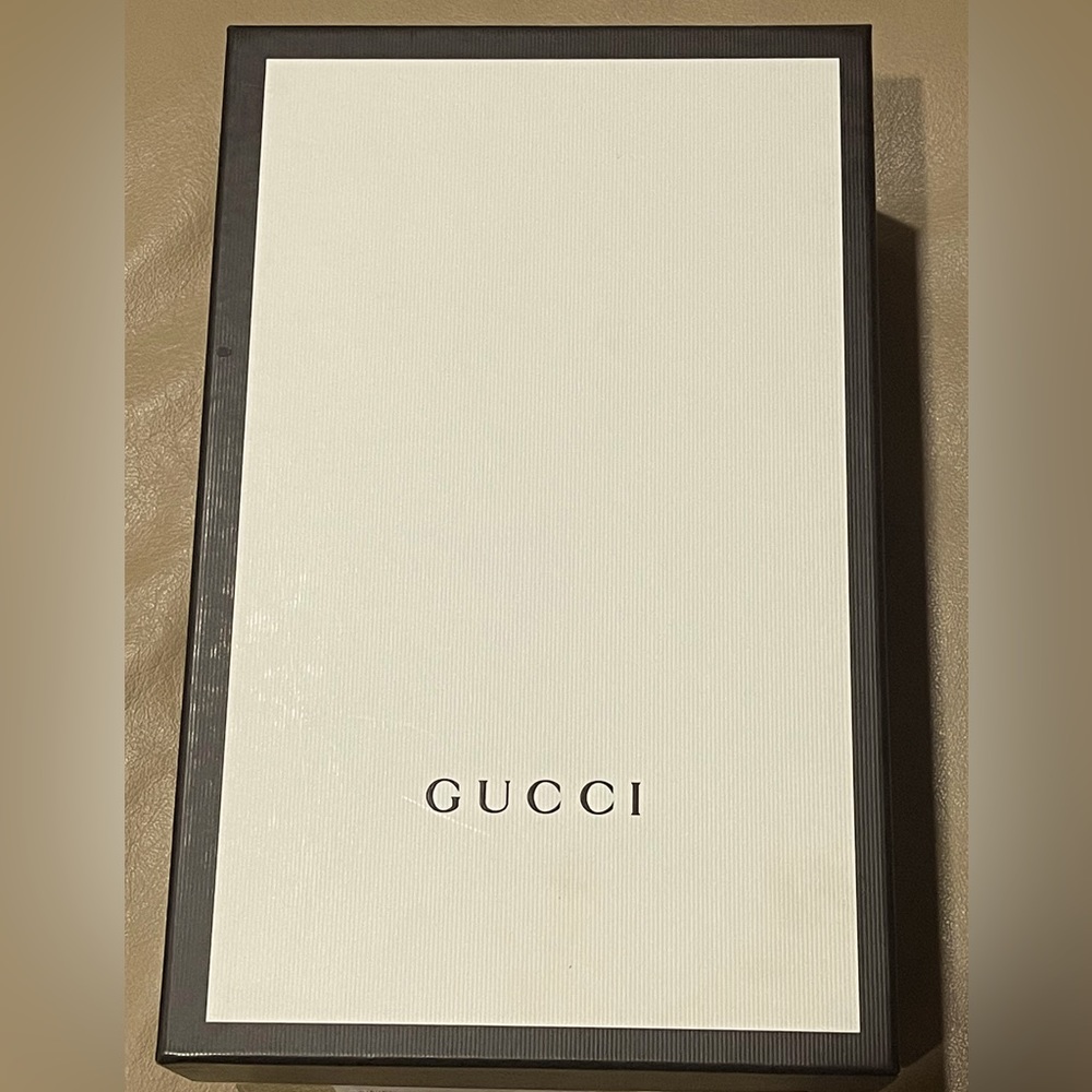 Gucci original new box only with inserts and papers.